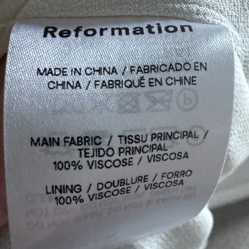 Reformation Juliette Dress in Riviera 6 - Picture 12 of 12